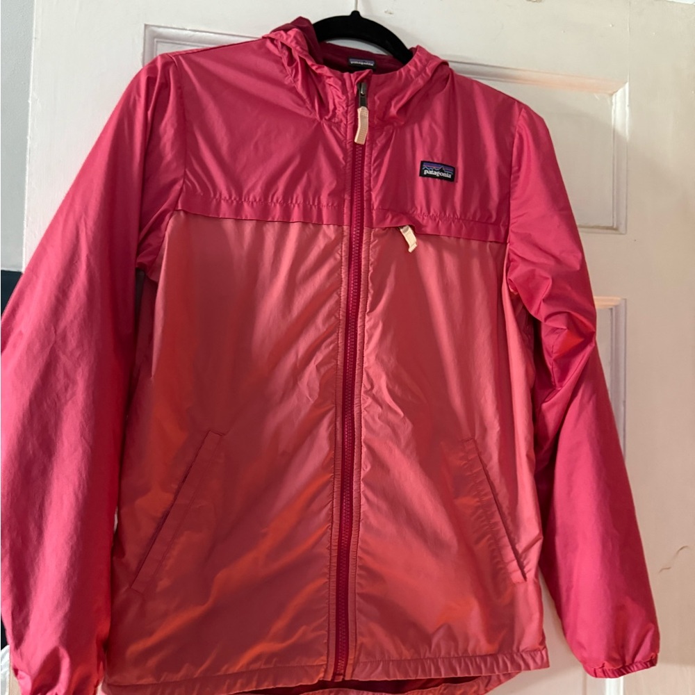Patagonia Pink Windbreaker Jacket